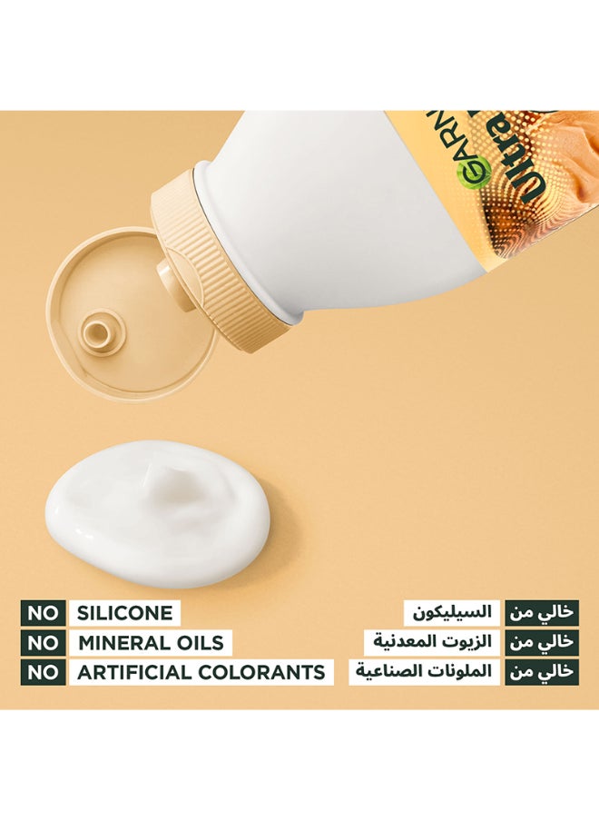 Garnier - Ultra Doux Hair Food Curls Restoring Cocoa Butter Hair Food Conditioner for Dry Curly Hair 350ML - Image 1