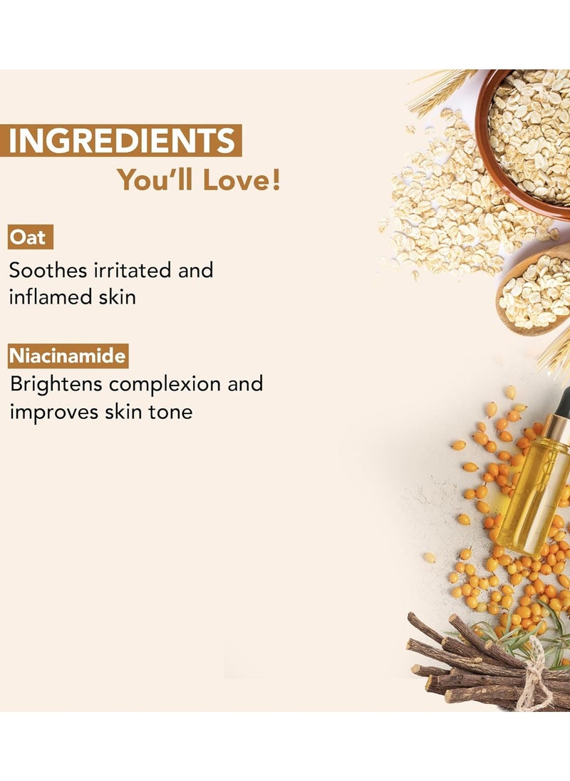 Botanic Hearth Botanic Hearth Oat & Niacinamide Body Wash | Moisturizing & Skin Whitening Body Wash Shower Gel | Sulfate & Paraben Free | for Women & Men | 245ml  - Image 4