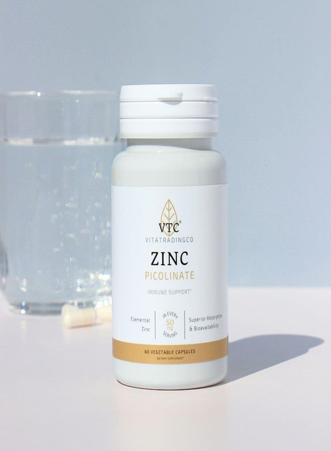 VTC VitaTradingCo. Zinc Picolinate, 60 Veggie Capsules - Image 4