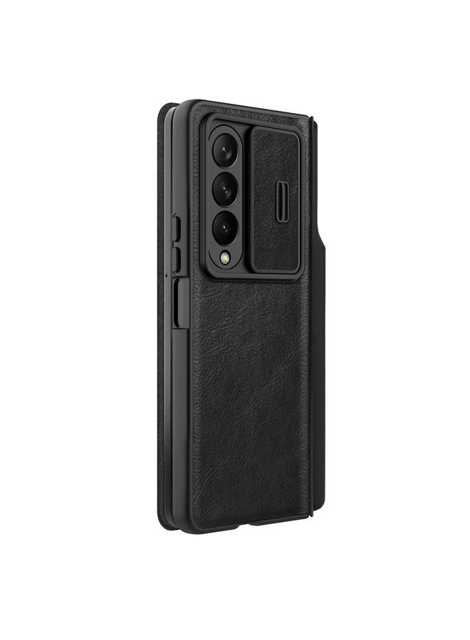 Nillkin Case For Samsung Galaxy Z Fold4 5G QIN Series Pro Sliding Camera Cover Design Leather Phone Case - Image 2