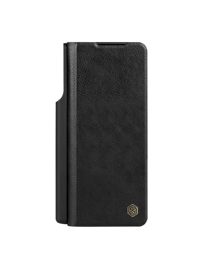 Nillkin Case For Samsung Galaxy Z Fold4 5G QIN Series Pro Sliding Camera Cover Design Leather Phone Case - Image 3