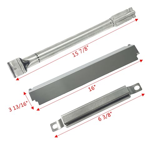 Direct Store Parts Kit DG100 Replacement For Charbroil Gas Grill Burners, Heat Plates and Crossover Tubes - Image 2