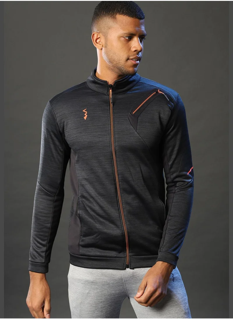 Campus Sutra High Neck Sports Jacket