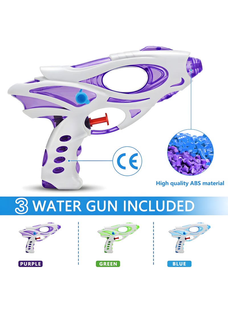 Nooriya Water Toys for Kids 3 Pack Super toy Small Pistol Fun Garden Outdoor Beach Toy Pool Bath Party Water Fighting Toys for Children Girls Boys Tool  - Image 3