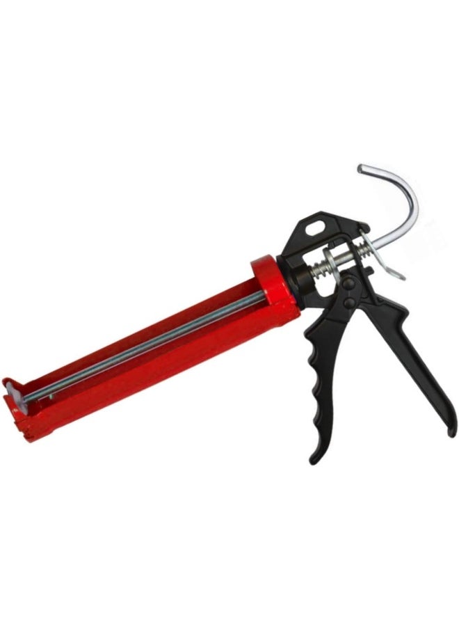 Biella Professional Heavy Duty Silicone Gun, Smooth Rod Revolving Frame Silicone Sealants, And Adhesives Dispenser Caulking Cartridge Guns  - Image 1