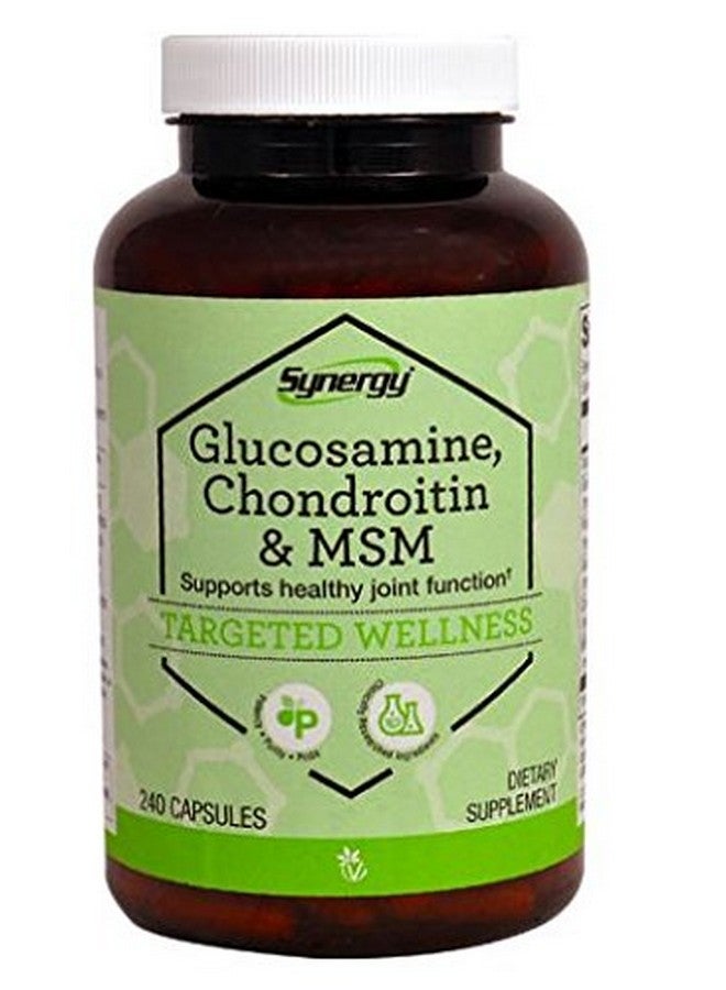 Vitacost Brand Vitacost Synergy Glucosamine Chondroitin and MSM 240 Capsules