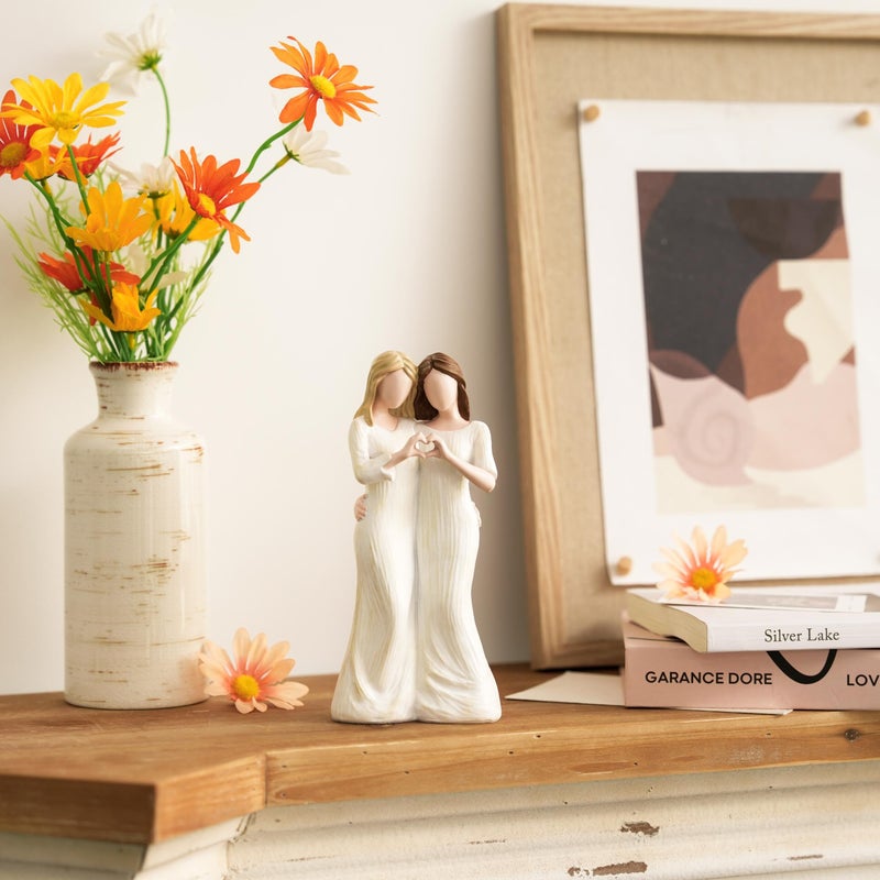 Storieme Sister Figurines - Best Friends Gifts for Women, Bestie Friendship Christmas & Birthday Gift - Image 2