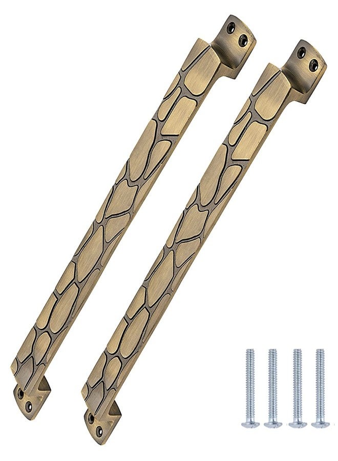 Atom 2 Pack 12 inches Aluminum Pull Handle | Antique Finish | Door Handle | Marvel - Image 1