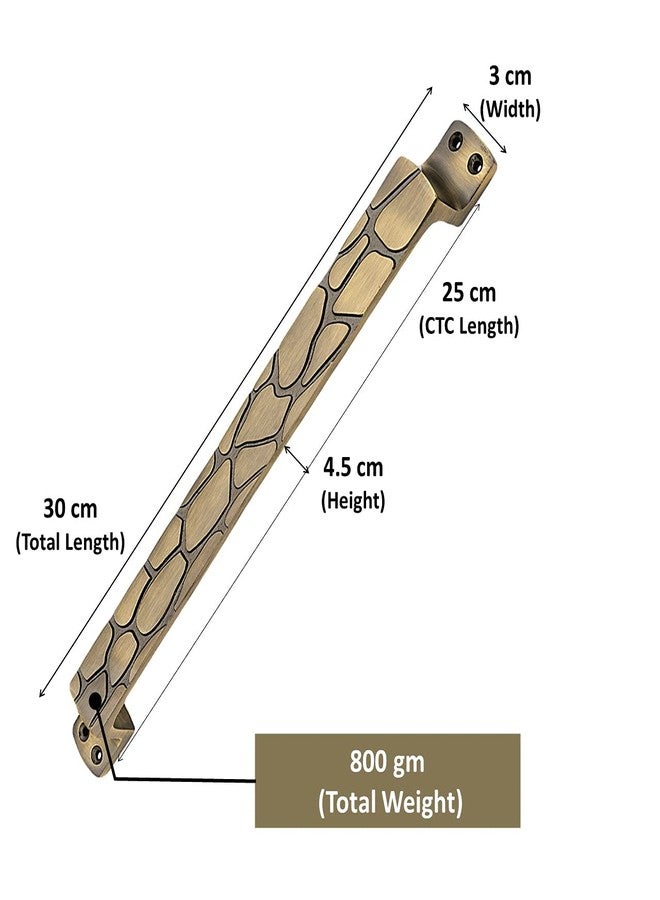 Atom 2 Pack 12 inches Aluminum Pull Handle | Antique Finish | Door Handle | Marvel - Image 3
