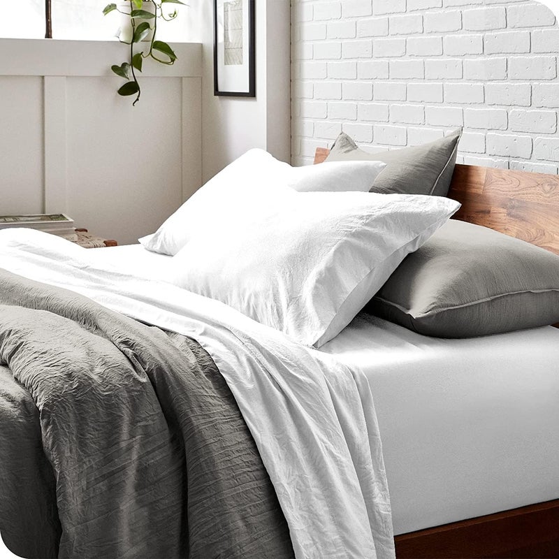 EDMUND Brushed Microfiber Single Bed Duvet Cover SetComforter CoverRajai CoverBlanket Cover 60x90 Inch Quilt Cover Single Bed with Zipper Pillow Cover Single - Image 4