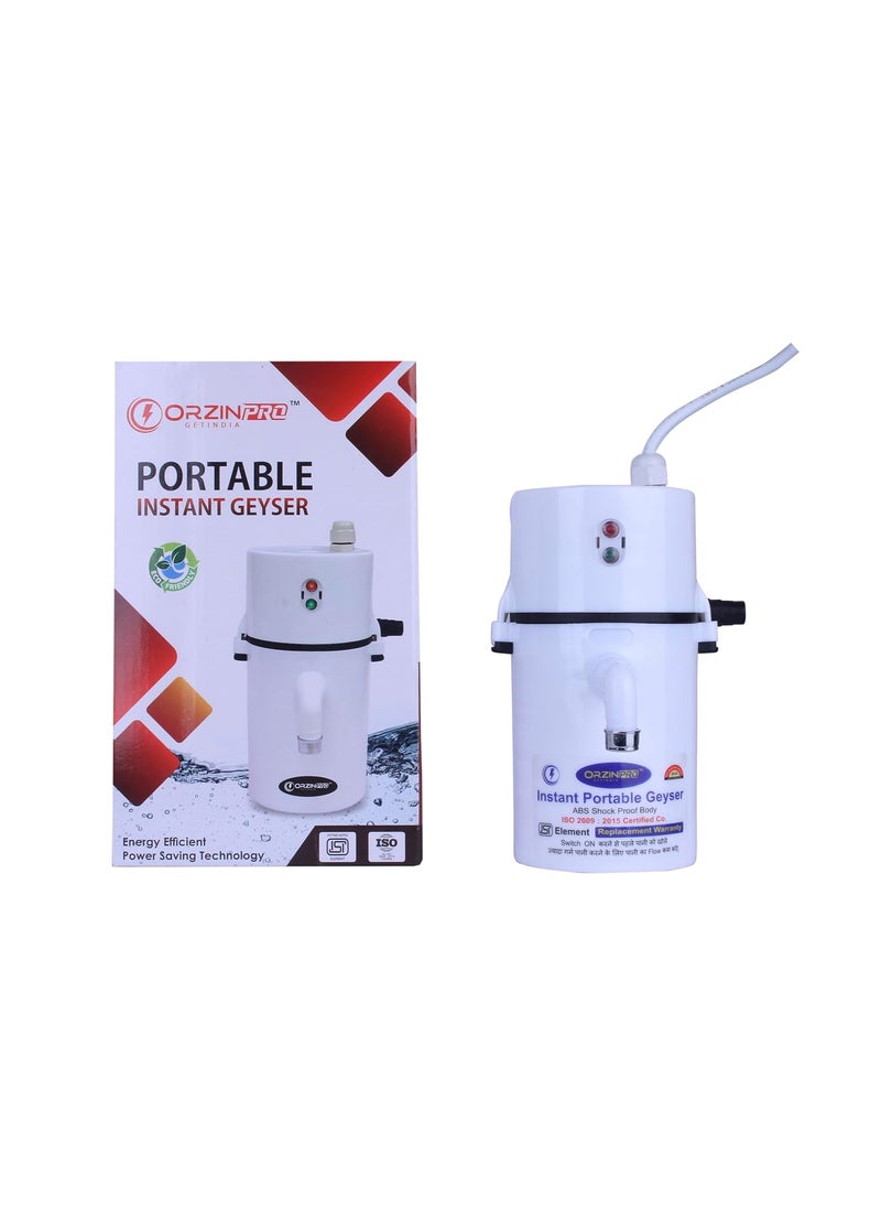 ORZINPRO ORZINPRO Auto Cut Off Portable Instant Water HeaterGeyser for Kitchen Bathroom Office Restaurant Saloon Parlor r  - Image 4