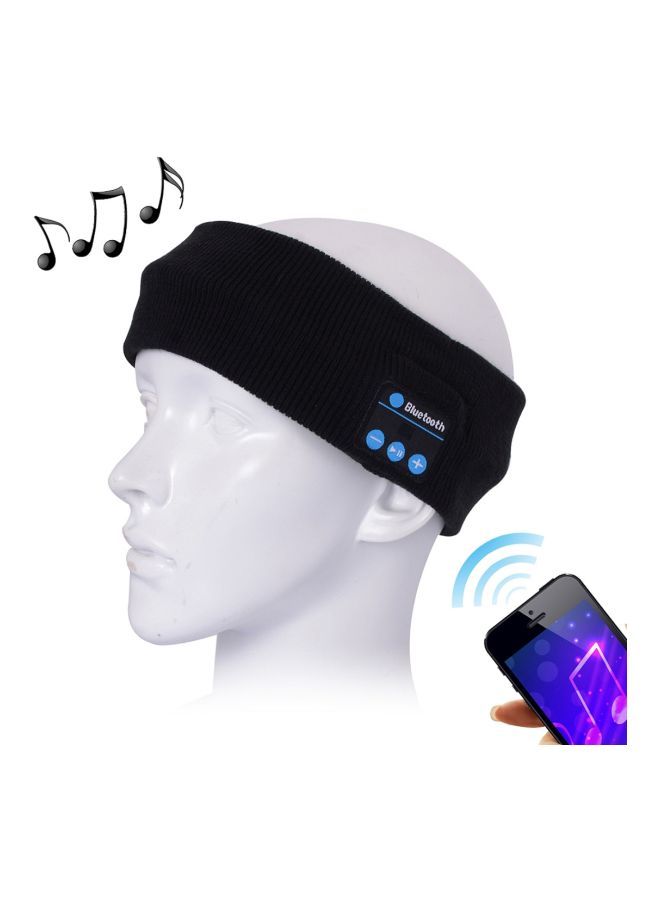 NIBEMINENT Bluetooth Sport Headband Black - Image 5