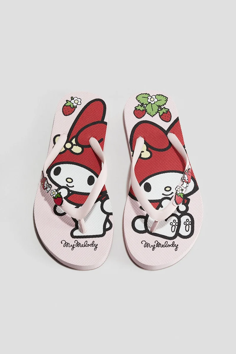 H&M Printed flip-flops