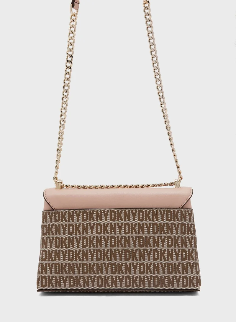 DKNY Evie Flap Over Crossbody Bags