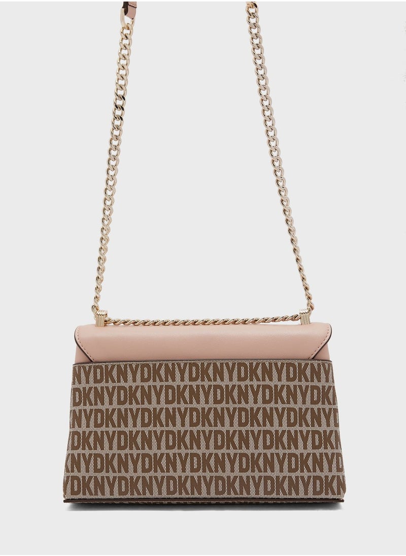 DKNY - Evie Flap Over Crossbody Bags - Image 1