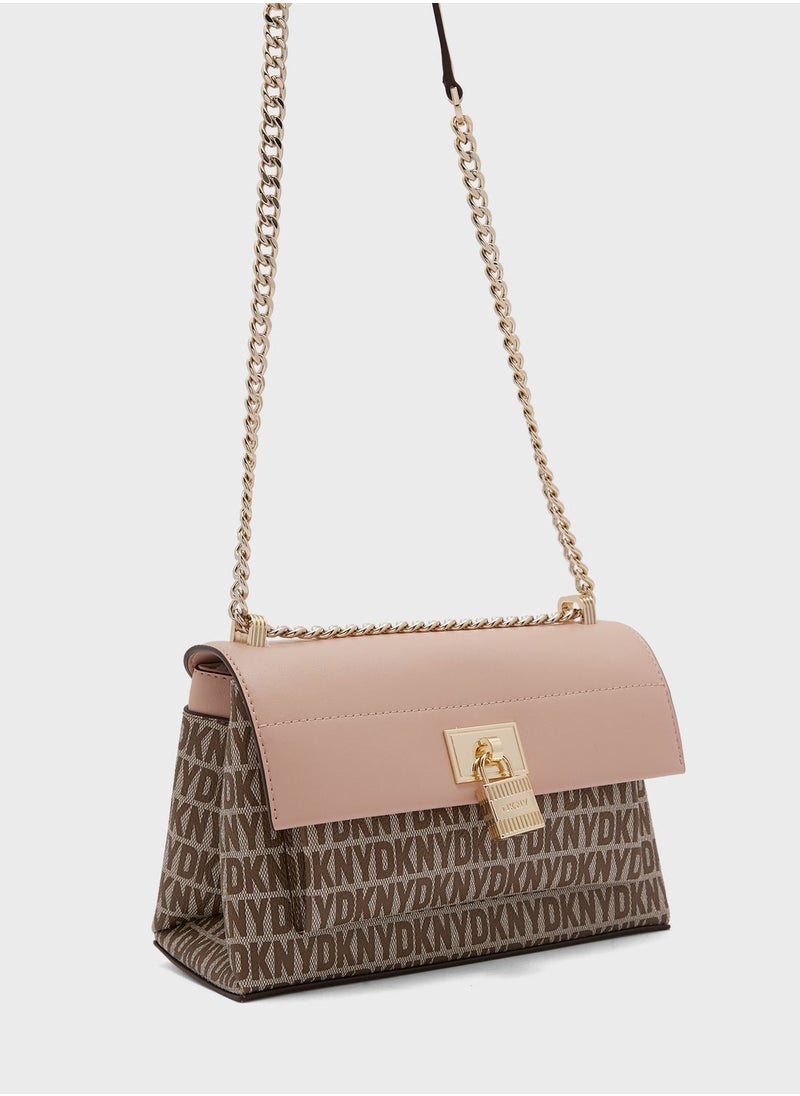 DKNY - Evie Flap Over Crossbody Bags - Image 1