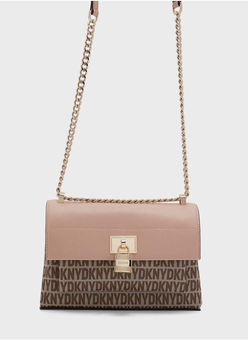 DKNY - Evie Flap Over Crossbody Bags - Image 1