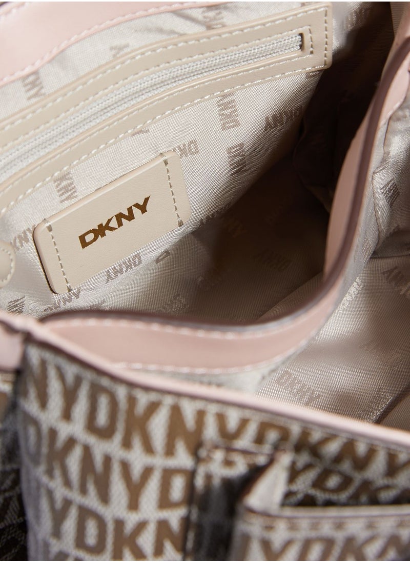 DKNY - Evie Flap Over Crossbody Bags - Image 1