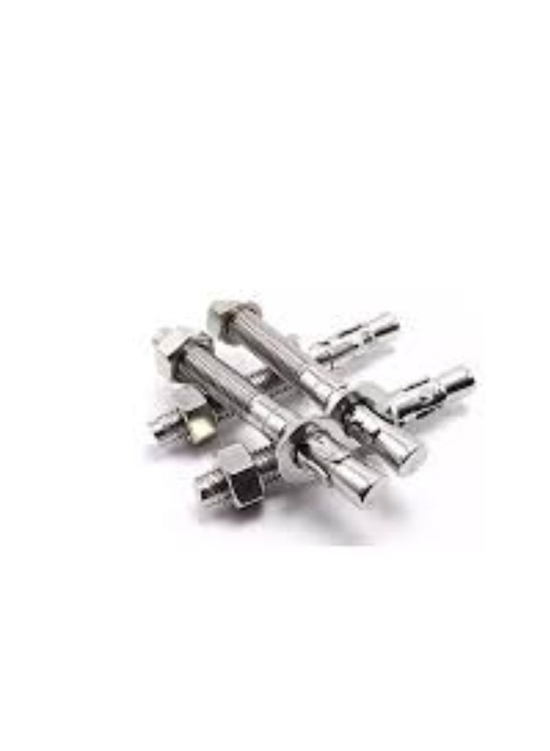 KNP KNP Stainless Steel Anchor Bolt (10x100) Pack of 10 - Image 1