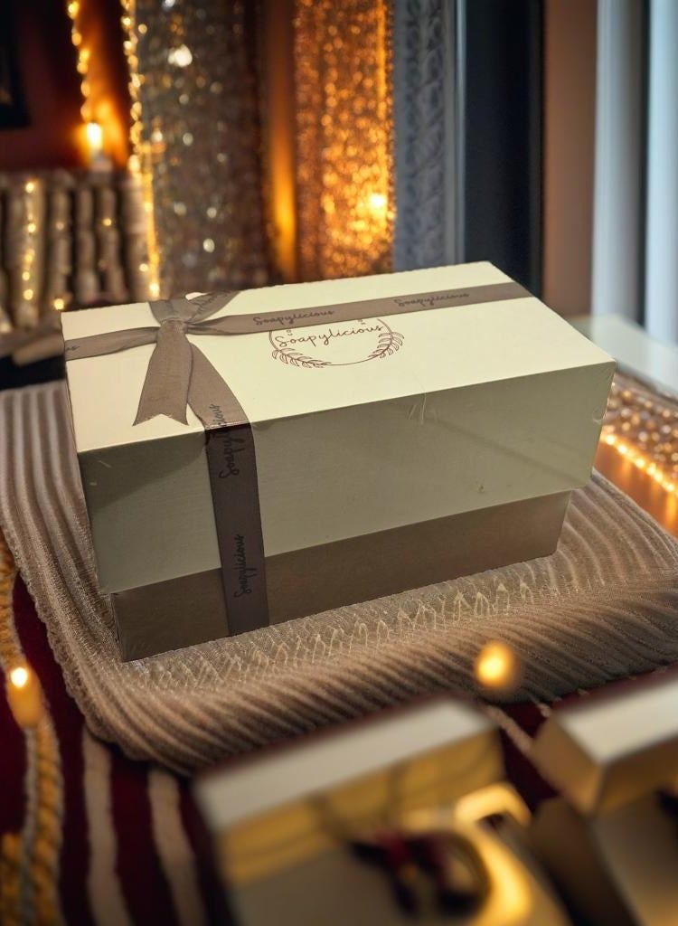 Soapylicious Soy Wax Candle Set – Botanical Twin Vanilla Patchouli & Jasmine Ylang Ylang, 200g Each in Premium Gift-Ready Box | Handmade, Natural, Vegan for Home & Office - Image 3