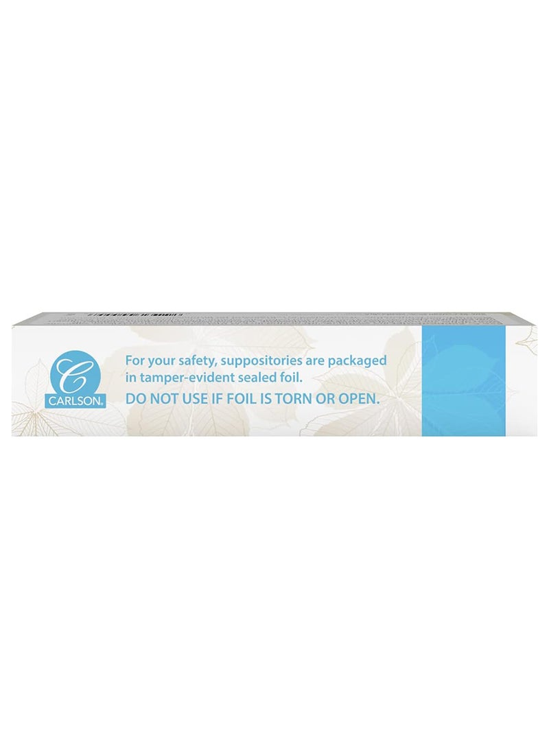 Carlson Suppositories Lubricates Dry Areas Vaginal Rectal Vitamin E Box Of 12 - Image 3