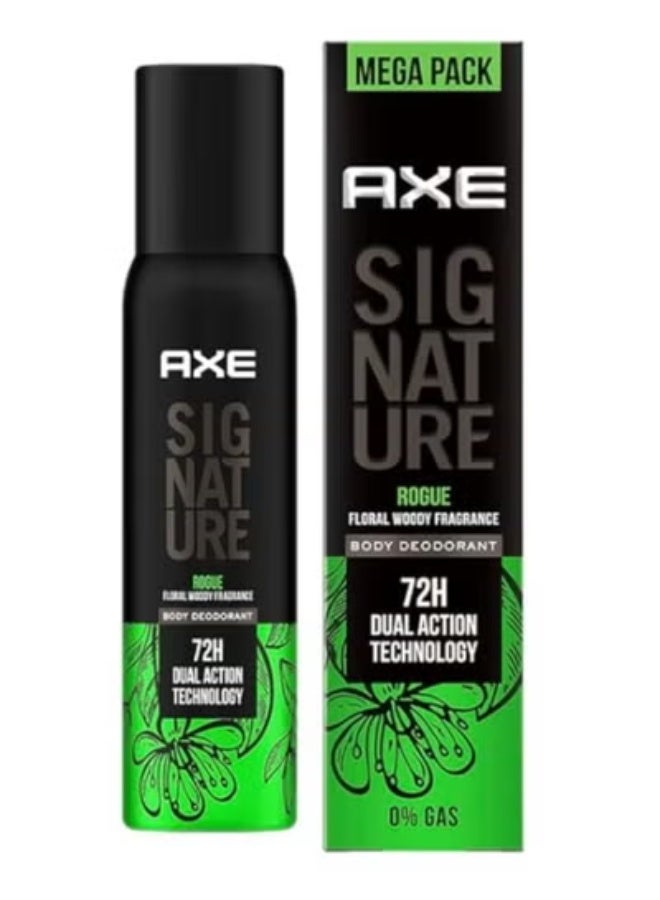 Axe Signature Rogue Floral Woody Fragrance Body Deodorant 72H 122mL