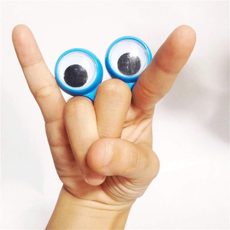 3 otters Eyeball Ring, 25PCS Eye Finger Puppets Eye Monster Finger, Party Favors, Classroom Prizes, Birthday Goodie Bag Stuffers, Halloween Toys for Toddlers - Image 4