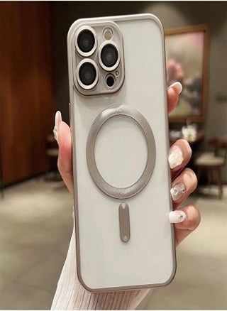 Soft TPU Case Support Magsafe Wireless Charging with Camera Lens Protector Full Body Protection Shockproof Anti-Scratch Cover silicon case (titanium, Iphone 13 Pro Max) - pzsku/ZF64E7E796CB83B41B49DZ/45/_/1742338776/4e1761c1-0ad5-4a77-9e95-32d0023ab73f
