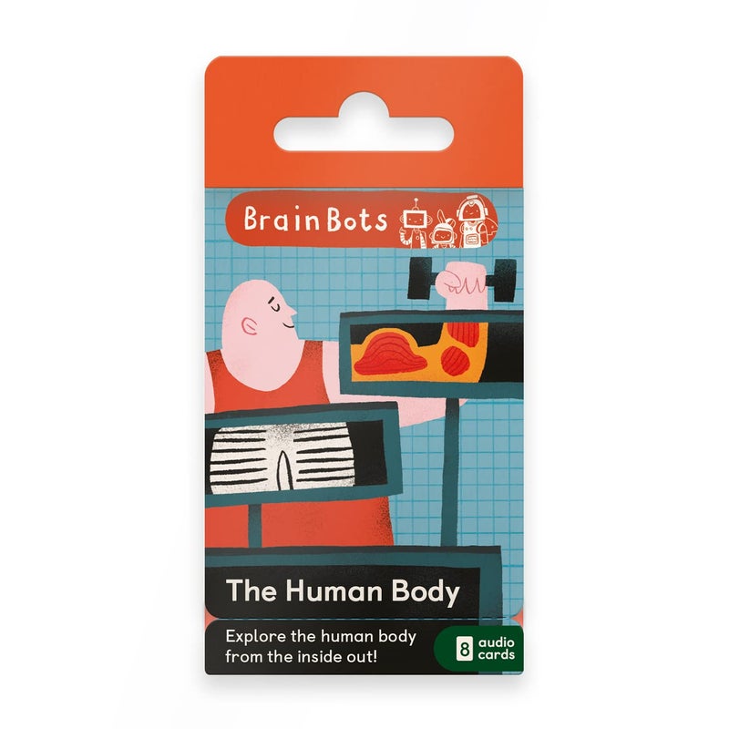 Yoto BrainBots: The Human Body â€“ 8 Kids Audio Cards for Use with Player & Mini All-in-1 Audio Device, Educational Screen-Free Listening with Fun Stories for Learning & Interactive Quizzes, Ages 6+ - Image 1