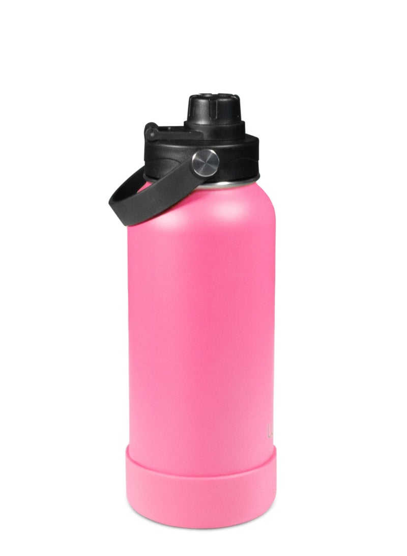 WAICEE Punchy Pink Reusable Water Bottle - Image 1