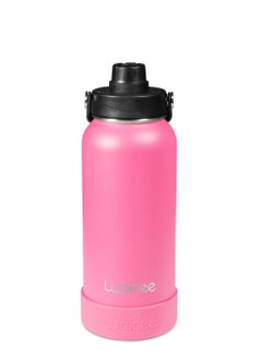 WAICEE Punchy Pink Reusable Water Bottle  - Image 1