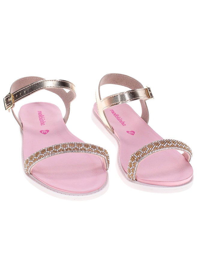 MOLEKINHA Embellished Back Strap Flat Sandals  - Image 4