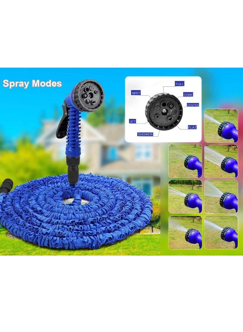 Expandable Garden Water Hose, Flexible Gardening Hose,7 Pattern Spray And High Pressure For Plant Watering, Car And Motorcycle Cleaning, Lawn Garden (50Ft- - Image 5
