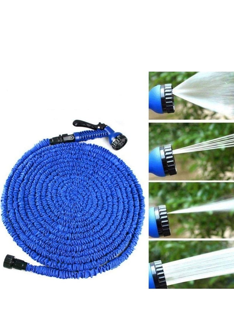 Expandable Garden Water Hose, Flexible Gardening Hose,7 Pattern Spray And High Pressure For Plant Watering, Car And Motorcycle Cleaning, Lawn Garden (50Ft- - Image 2