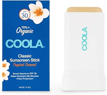 COOLA Classic Sunscreen Face Body Stick with SPF 30 Sun Cream Stick for Travel Tropical Coconut 170g - Image 2
