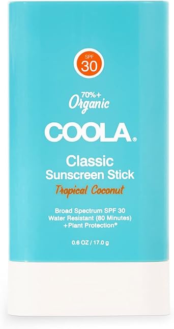 COOLA Classic Sunscreen Face Body Stick with SPF 30 Sun Cream Stick for Travel Tropical Coconut 170g - Image 3