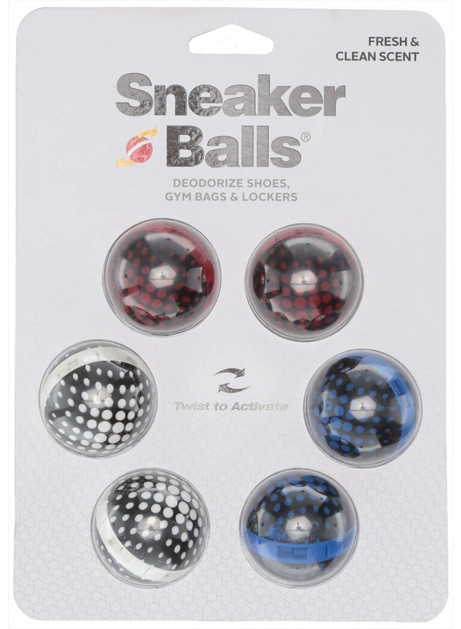 Sof Sole Sneaker Balls Shoe, Gym Bag, and Locker Deodorizer, 3 Pair, Matrix - Image 1