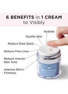 IT COSMETICS IT Cosmetics Hello Results Anti-Aging Retinol Serum-Cream - Firming Face Cream with Niacinamide & Vitamins B5 & E - 1.7 fl oz  - Image 4
