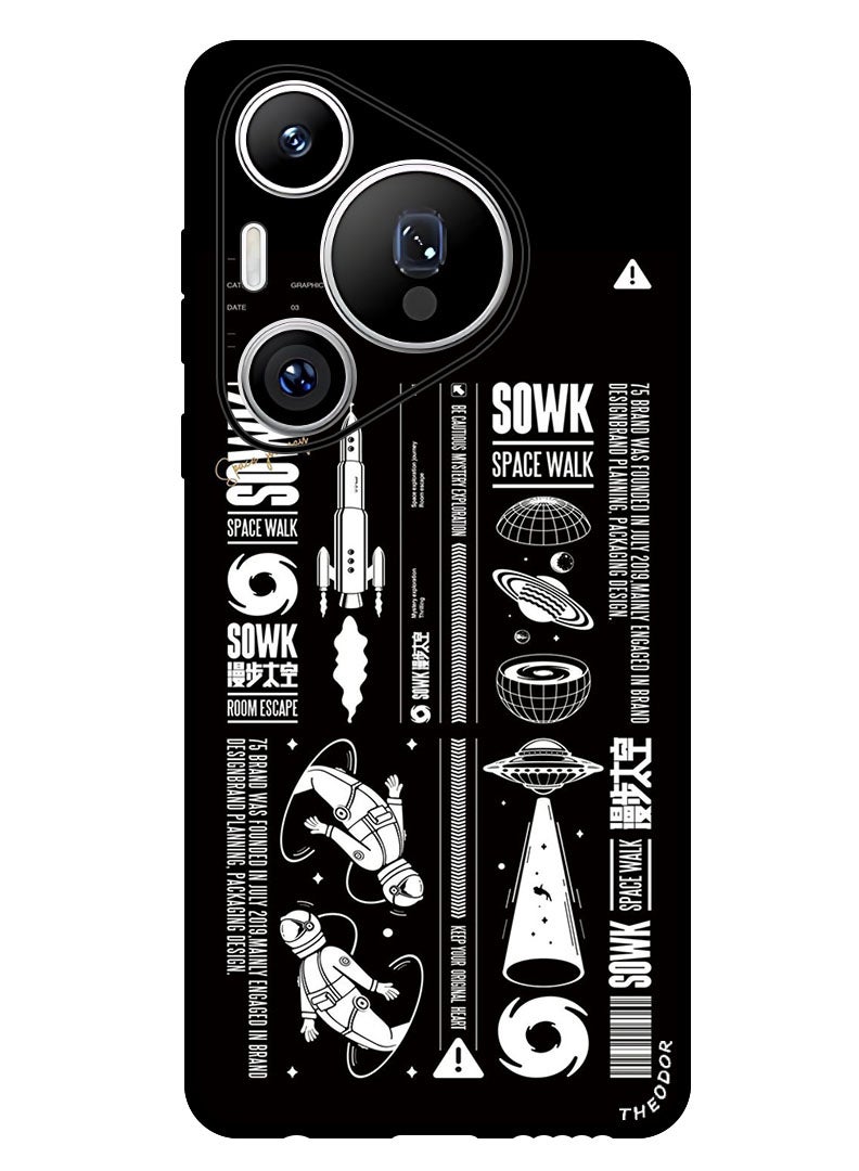 Theodor Protective Case Anti Scratch Shock Proof Bumper Cover For Huawei Pura 70 Pro Sowk - Image 1