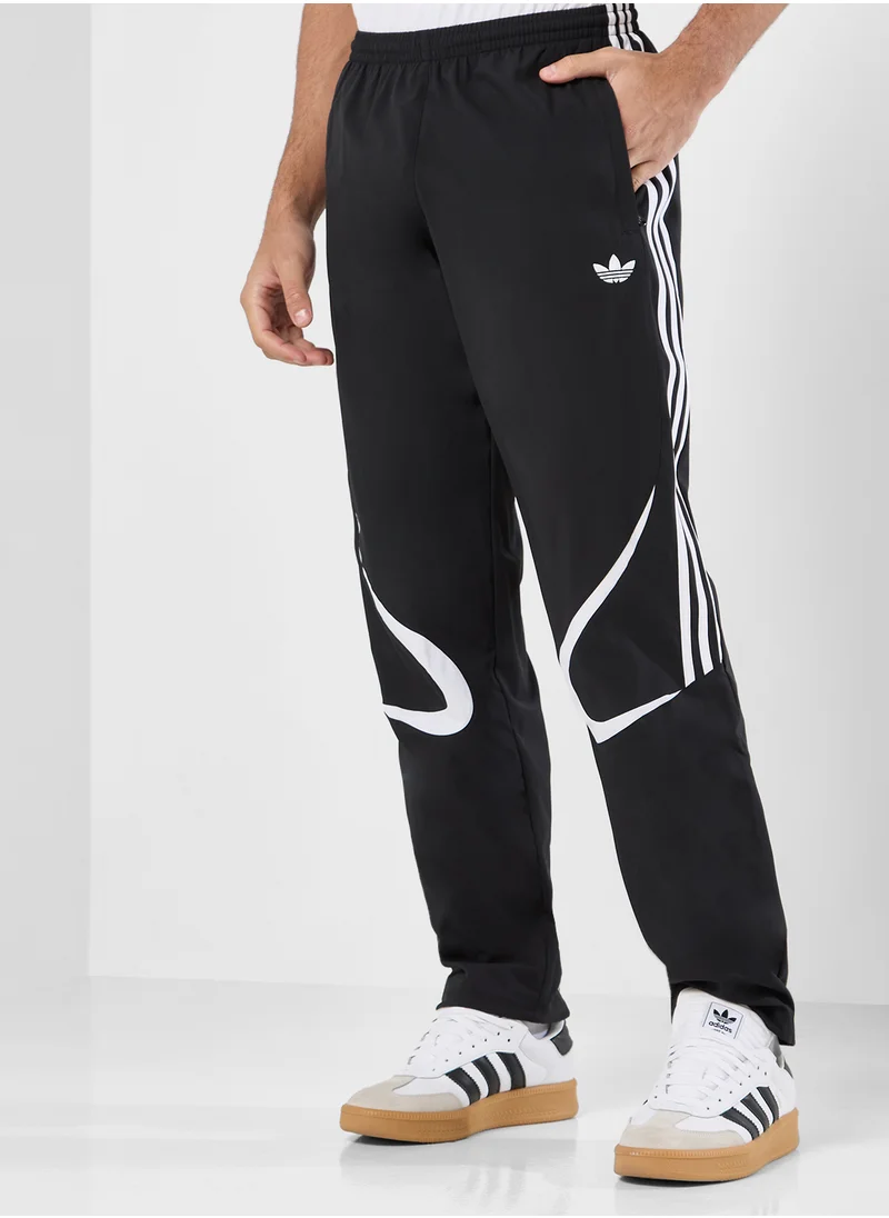 اديداس اوريجينالز Adicolor Teamgeist Over-Sized Track Tracksuit Pants