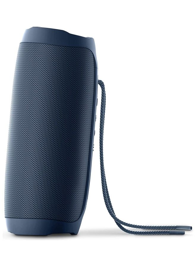 NIBEMINENT Portable TWS Bluetooth Speaker FS3 with USB, Micro SD, 20W Blue - Image 3