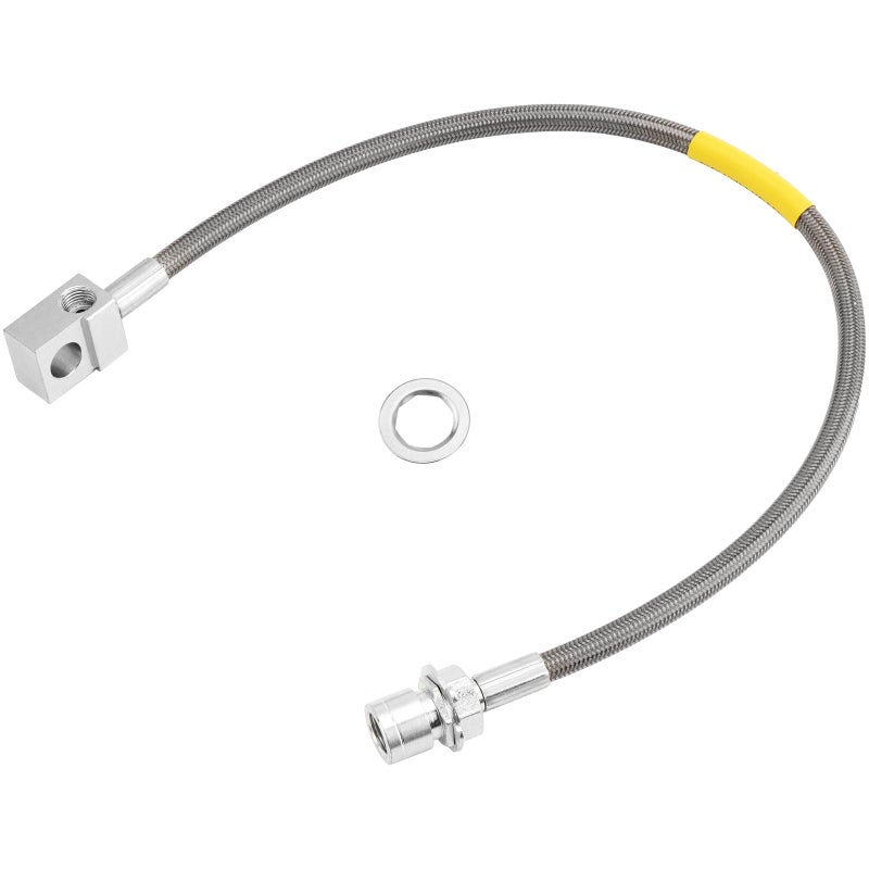 Racewill Rear Extended Stainless Steel Brake Line 89335S Compatible with 19711991 Chevy GMC CK 15 20 25 Blazer 46 Lift - Image 2