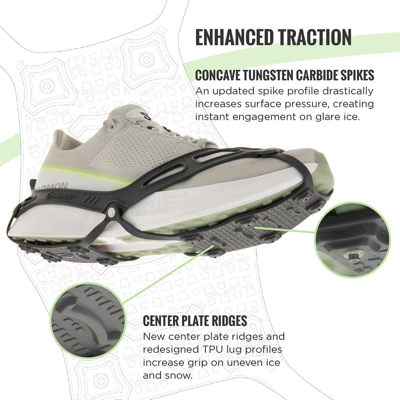 Kahtoola Nanospikes Traction for Icy Winter Road Running & Walking - Image 3