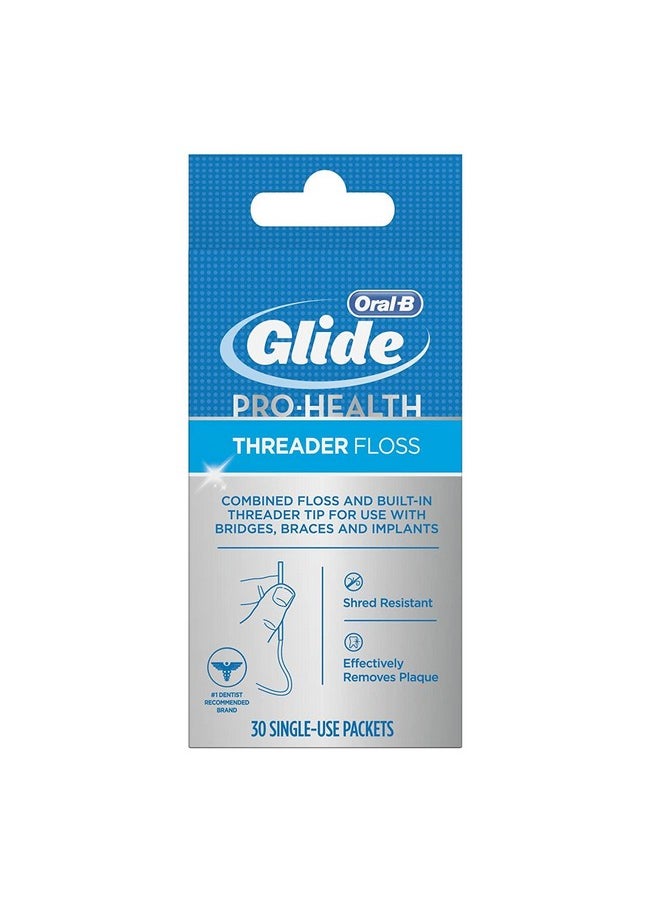 Glide Threader Floss, 30 Count (Pack Of 6)  - Image 1