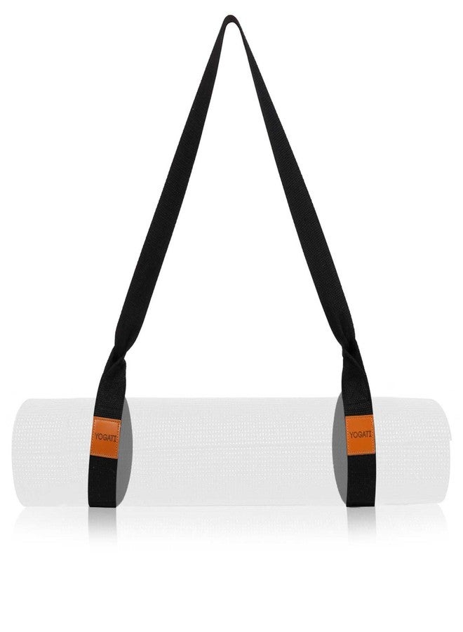 YOGATI® Yoga Mat Straps for Carrying | Adjustable Cotton Yoga Strap for Carrying Mats | Fits Standard and Thick Yoga or Pilates Matt | Practical & Perfect Yoga Mat Carrying Strap Design that Lasts - Image 1