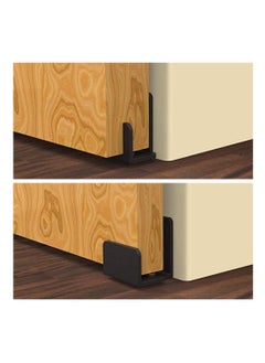 Excefore Sliding Barn Door Hardware Track Kit Carbon Steel Flat Track System Closet Rail Sliding Kit for Single Door with Screws  - Image 5