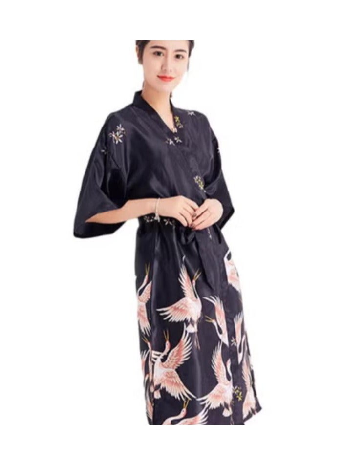 Nariele Printed Long Nightgown