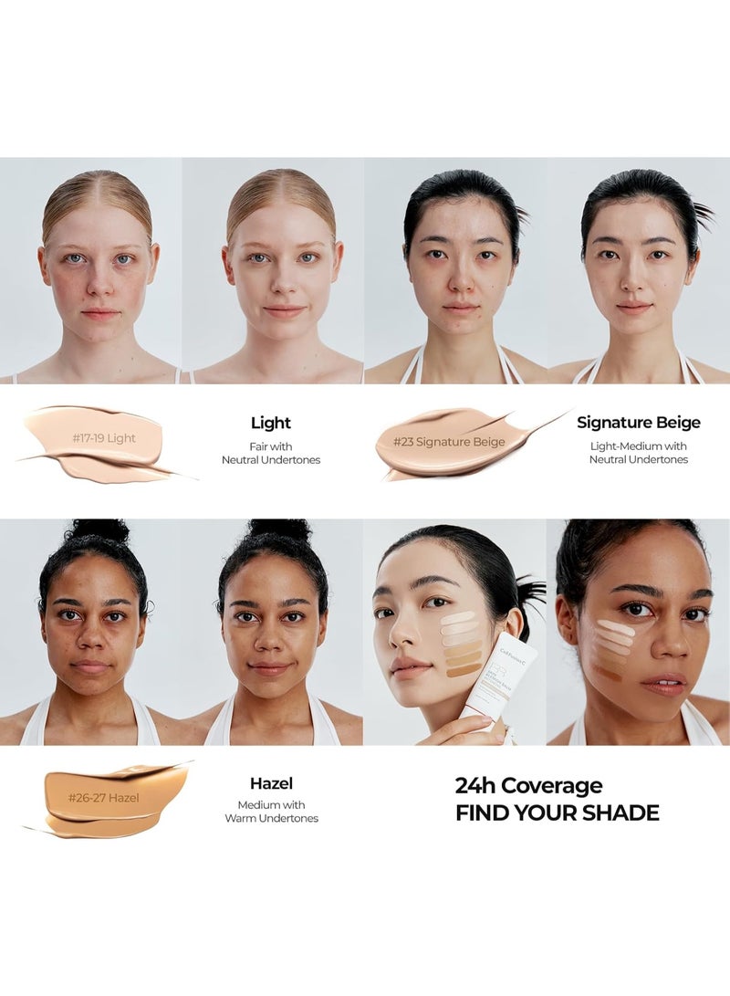 Cell Fusion C Skin Blemish Balm intensive, Neutral Undertone BB Cream, 24h Coverage with Natural Finish, Tinted Moisutrizer for Face, 1.01 fl.oz. (No.19 Light) - Image 4