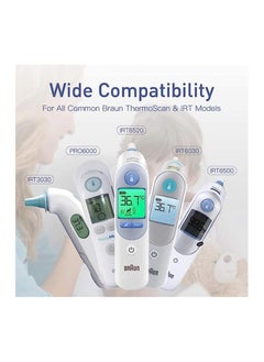 BRAUN 60 Pcs Ear Thermometer Probe Covers, Refill Caps, Lens Filters Compatible for All Braun ThermoScan Models and Other Types of Digital Thermometers Disposable Covers  - Image 4