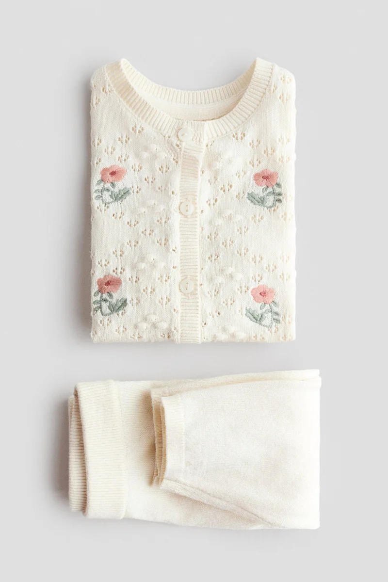 اتش اند ام كارديغان من خامة بثقوب